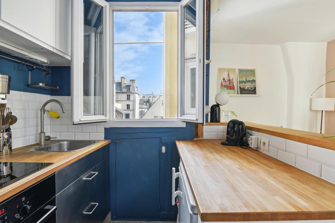 Charming Duplex In Privatestreet, Citycenter Parigi Esterno foto
